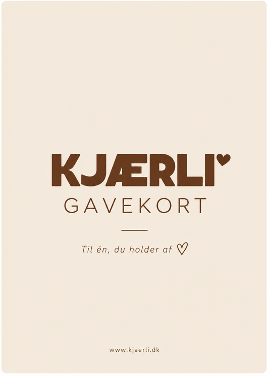KJÆRLI’ Gavekort 🤎